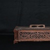 Fretwork Wooden Box, Art Nouveau Style