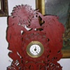 Red Clock, Art Nouveau