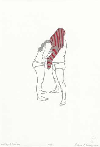Red Striped Sweater