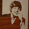 Paul McCartney Stencil