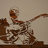 B.B. King Stencil