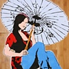 Girl with Umbrella