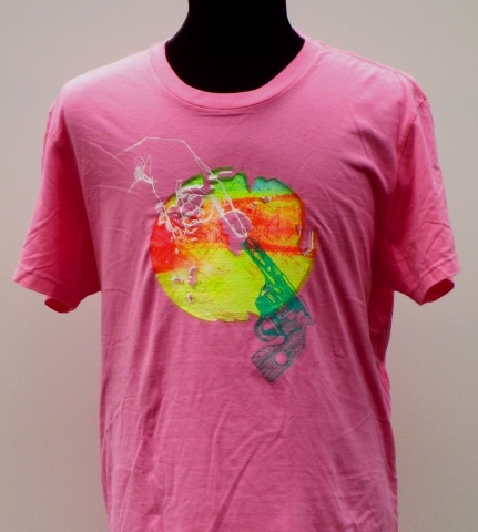 Hot Pink Mens Man vs Machine