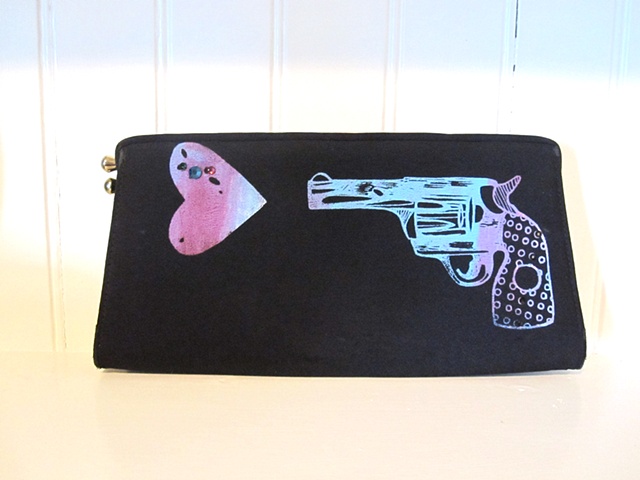 Vintage Clutch bags, revamped, renewed, recycled! ONE of a kind.