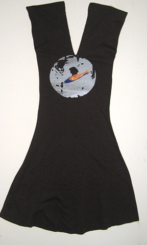 "Don't Dream it's Over" Brown Raw edged Dress