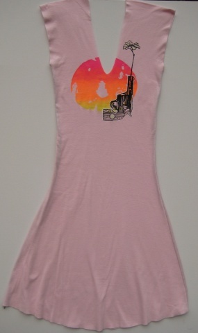 Pink Bullets for Flowers dress