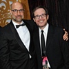 Tom Calderone, Pres. of VH1 at the Critics Choice Awards with... Stanley Tucci