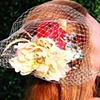 Custom Bridal Bird Cage Headpiece