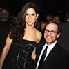 Tom Calderone, Pres. of VH1 at the Critics Choice Awards with... Sandra Bullock