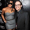 VH1 President Tom Calderone with Ashanti on October 13th, 2009 at the Hip Hop Honors Concert in NYC. 