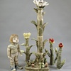 Garden Totem Poles