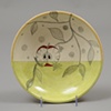 plate with apple