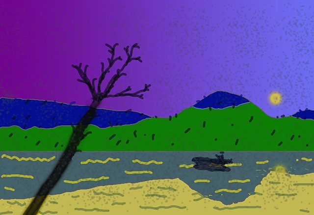 a painnting taken from a photo