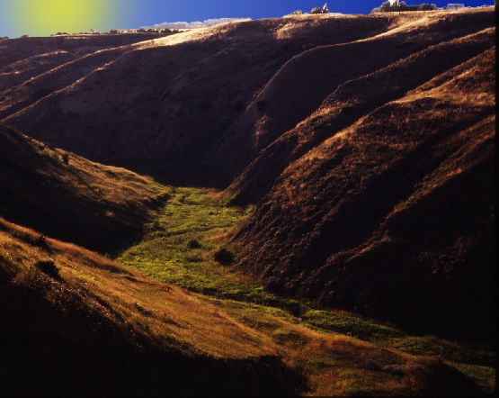 Sunset in the Valley