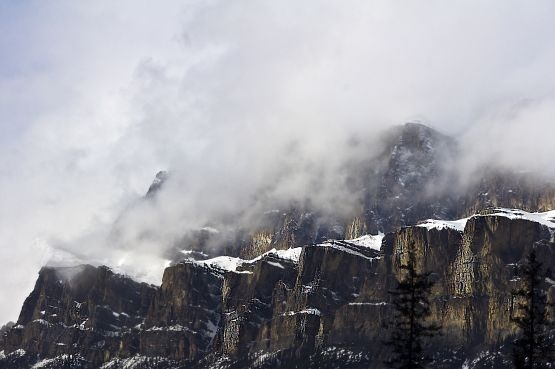 Mountain in the Clouds