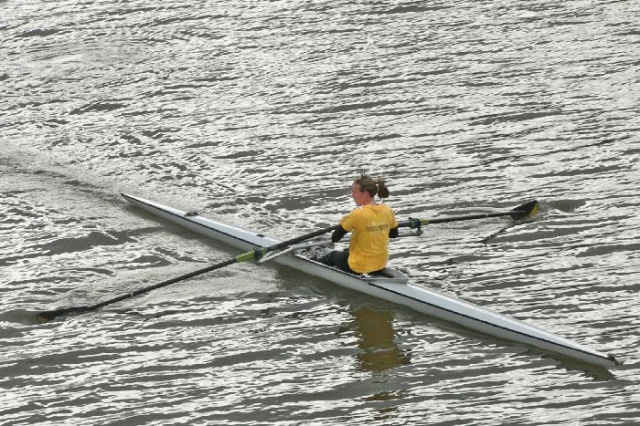 Rower on the Red