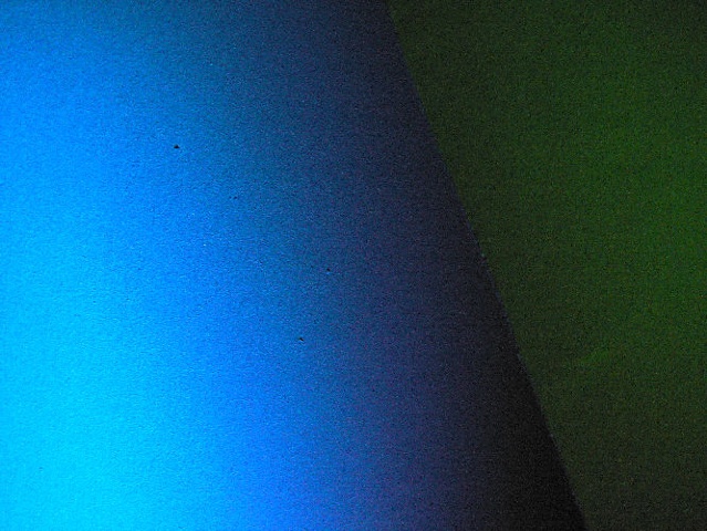 black & blue