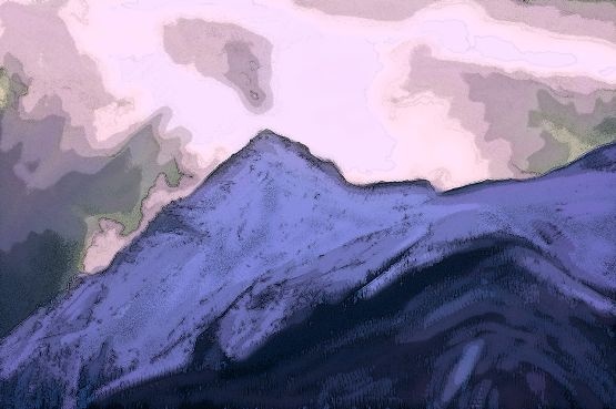 Sunrise over the Mountains