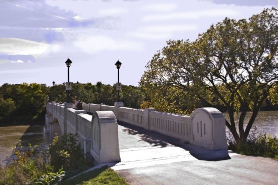 Foot Bridge at the Park