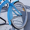 blue bike