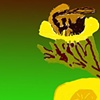 bee gettin sum huny