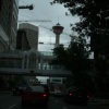 Calgary Tower under siege