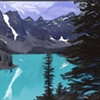 Moraine Lake in the Spring
