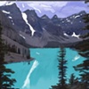 Moraine Lake in the Spring