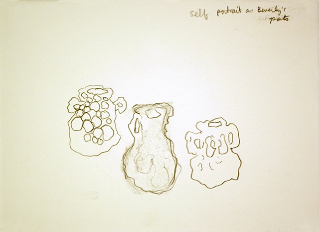 self portrait as beverly's pots
