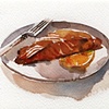 trout with lemon