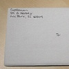 Letter To:
