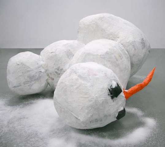 Conjoined Snowmen (We All Fall Down) (side)
