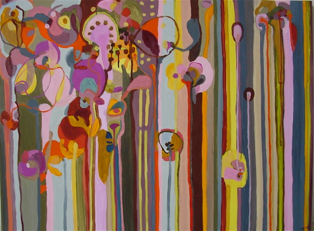 Bloom Painting (yellow anther)