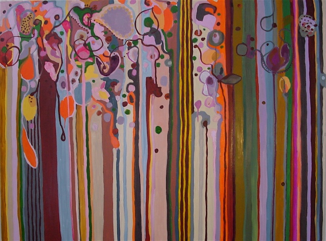 Bloom Painting (lavender blossoms)