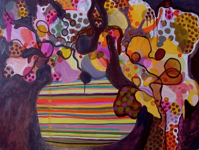 Bloom Painting (sea of dots)