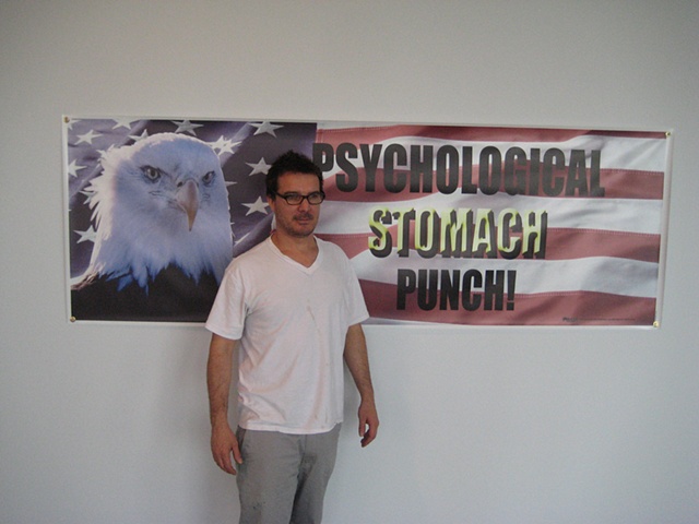 Furnas next to the Psych Banner