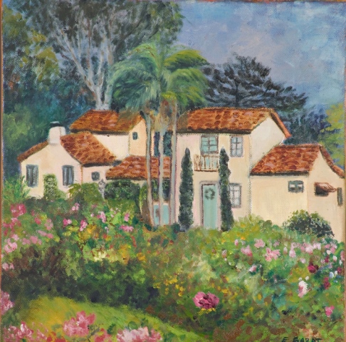 Houses in a Garden