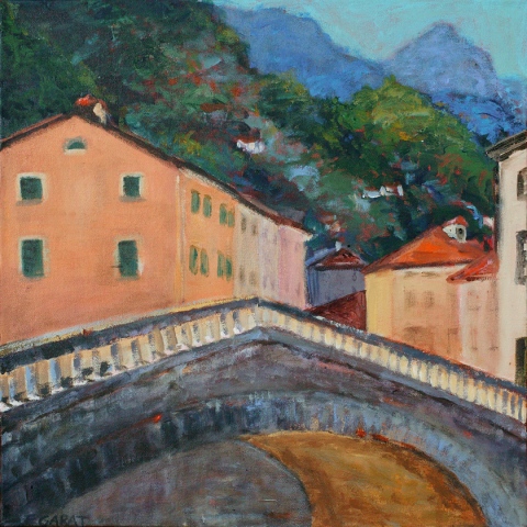 Seravezza Italy, View of the Bridge No. 3