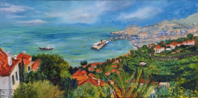 View of Funchal, Capital City of Madeira Island
