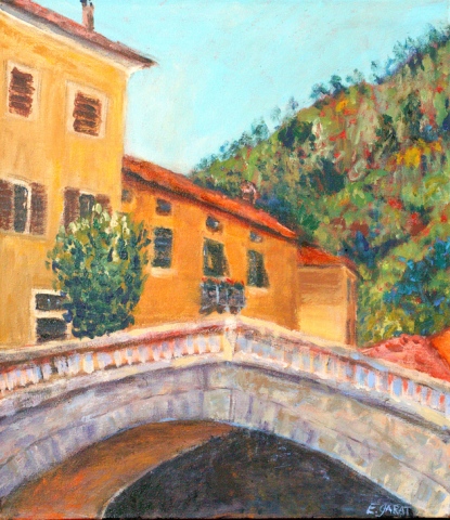Seravezza, Italy View of the Bridge No. 1