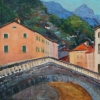 Seravezza Italy, View of the Bridge No. 3