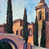 Detail of Pieve di Piana at La Ripolina (alla prima sketch)