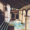 Living Qrtrs @  Historic Santa Barbara Mission, S.B., California