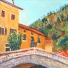 Seravezza, Italy View of the Bridge No. 1