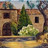 Farmhouse at Falerii Novi, near Civita Castellana, Lazio, Italy