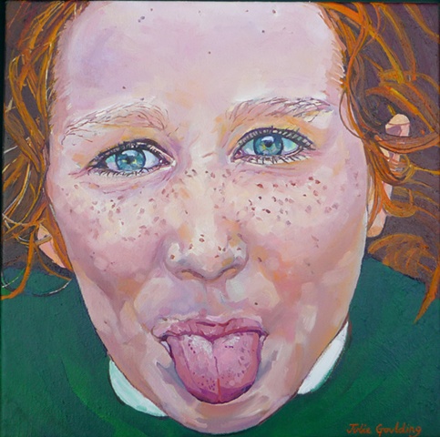 Julie Goulding oil paintings tongue