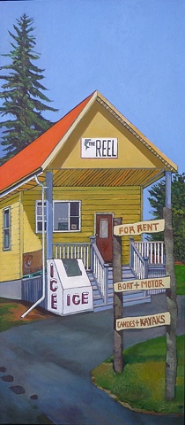 Julie Goulding The Reel oil paintings