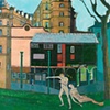 Cliff Lift [Left Panel of Triptych ]