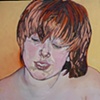 Boy Concentrating
