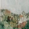 Red Roofs in a Grey sky